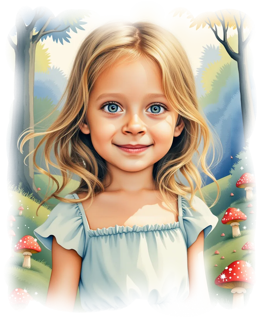 Magical forest details