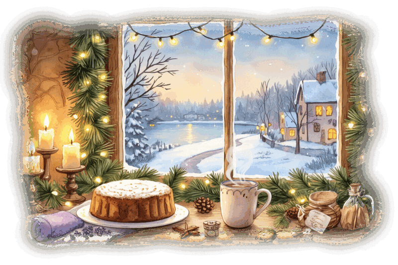 Cozy Advent reflection moment