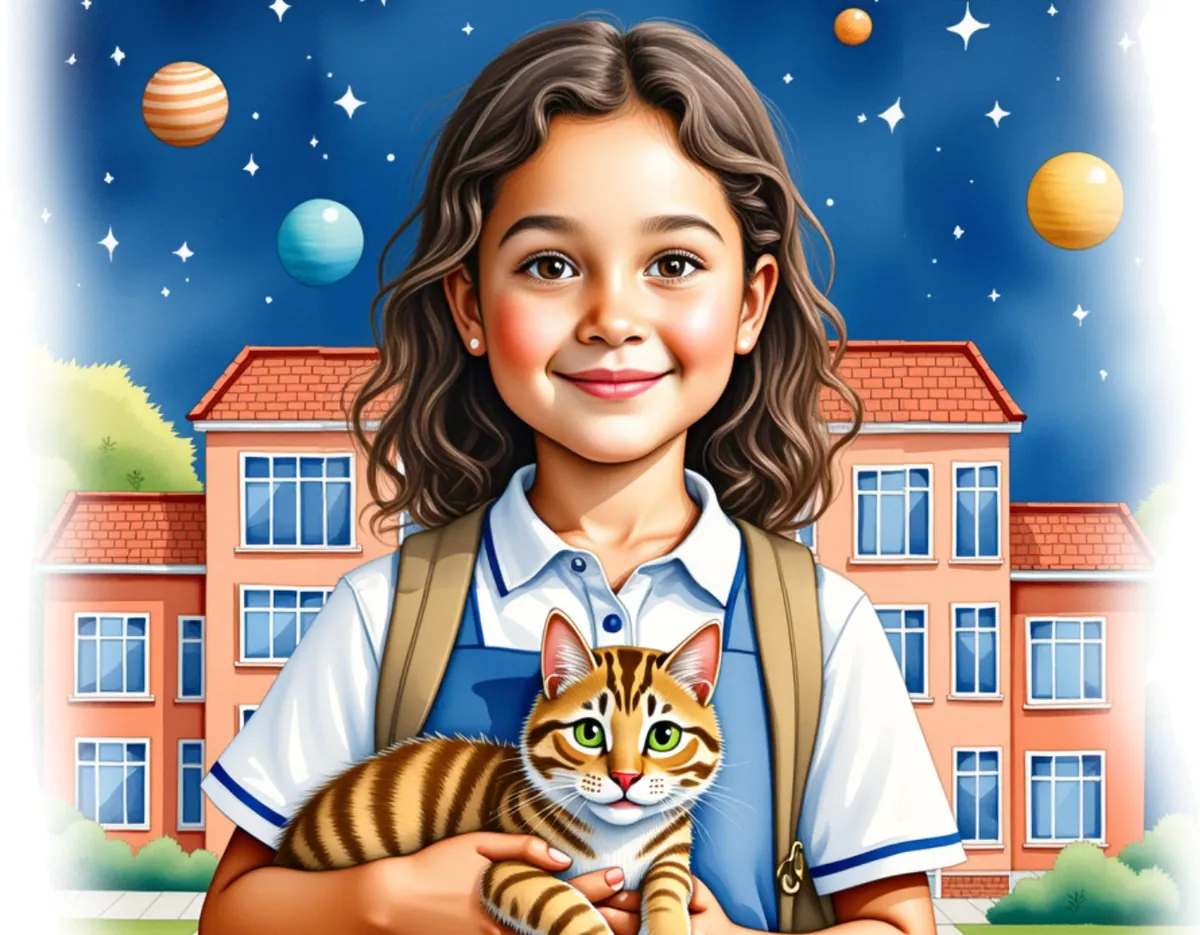 Maja in der Weltraumschule