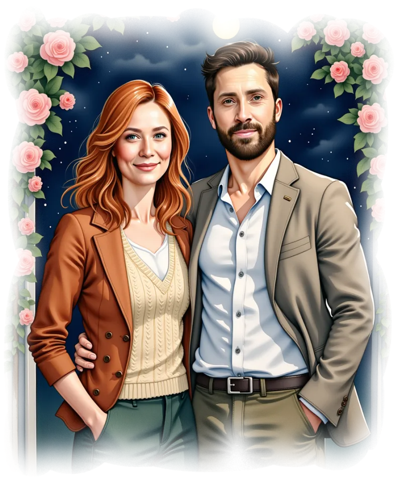 Laura and Alex — personalized Valentine's Day love story storybook