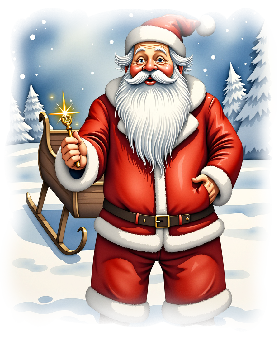 Santa Klaus character
