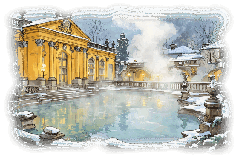 Relaxing thermal bath retreat