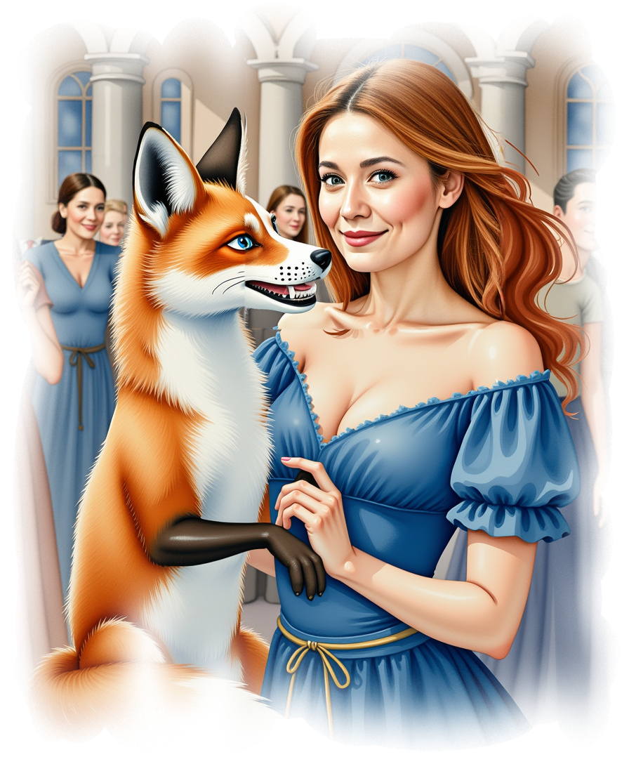 AI generated story illustration for Laura