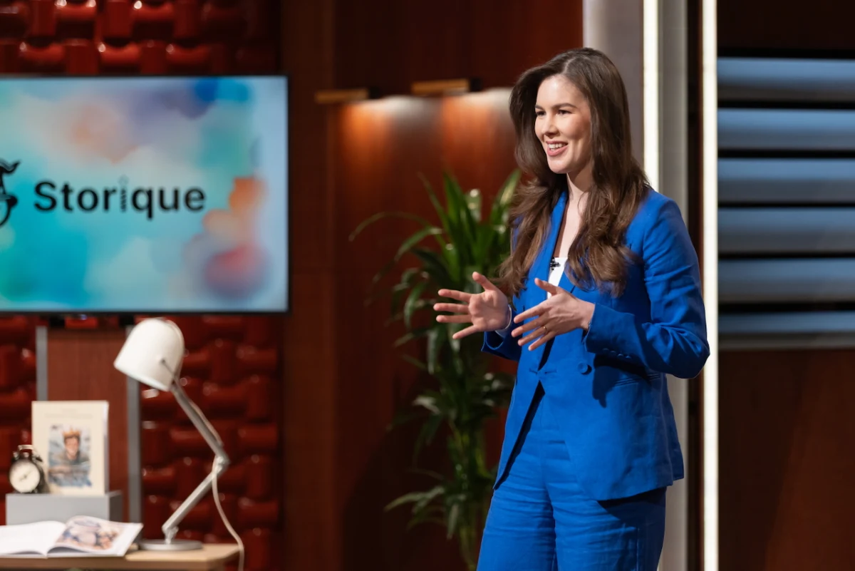 Valentina in Shark Tank